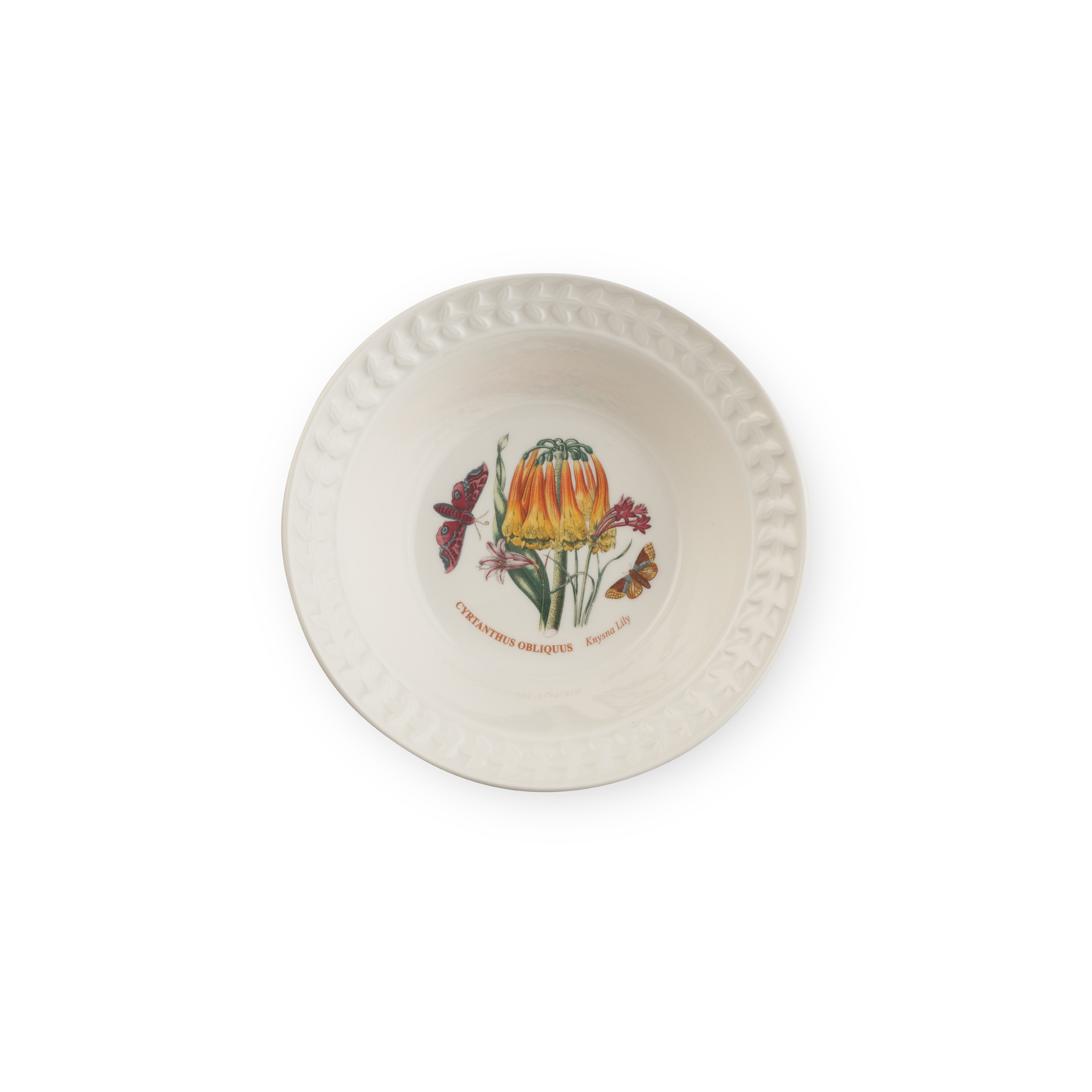 Botanic Garden Harmony Papilio Opal 6 Inch Cereal Bowl (Knysna Lily) image number null